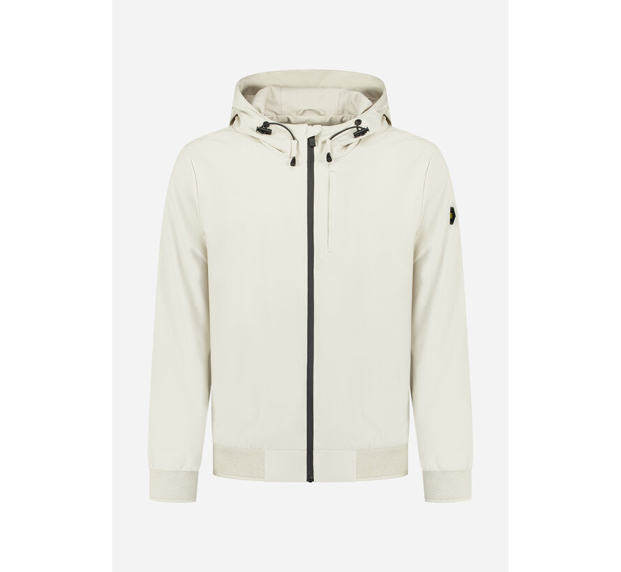 Jacket Short Fit Hooded Stone (31630216 - 014)