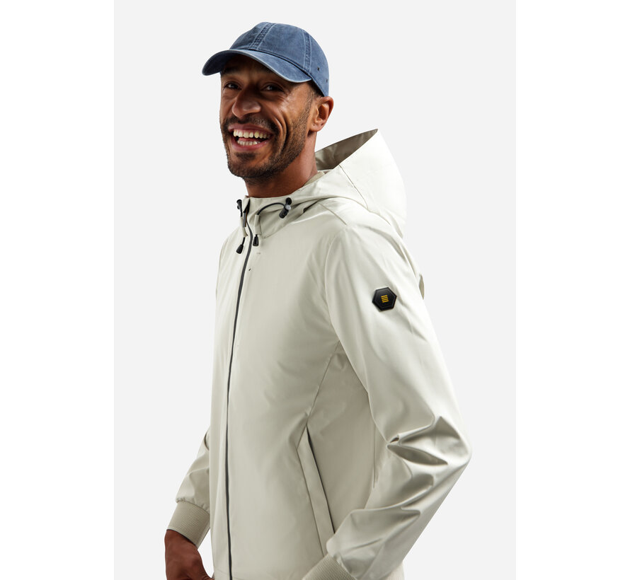 Jacket Short Fit Hooded Stone (31630216 - 014)
