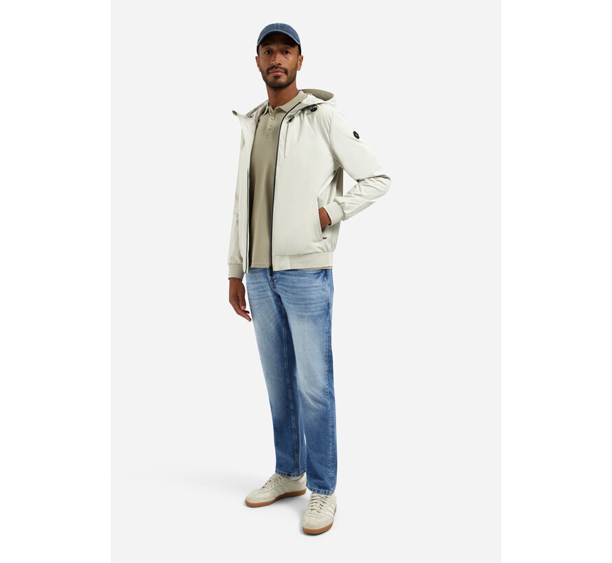 Jacket Short Fit Hooded Stone (31630216 - 014)