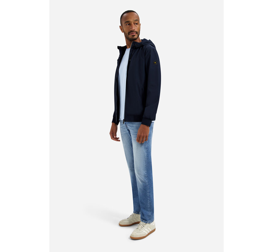 Jacket Short Fit Hooded Navy (31630216 - 014)