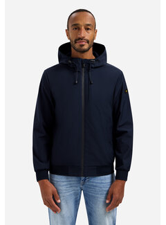 No Excess Jacket Short Fit Hooded Navy (31630216 - 014)
