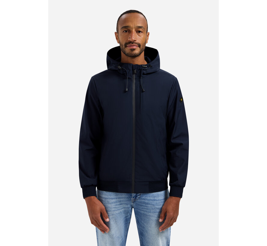 Jacket Short Fit Hooded Navy (31630216 - 014)