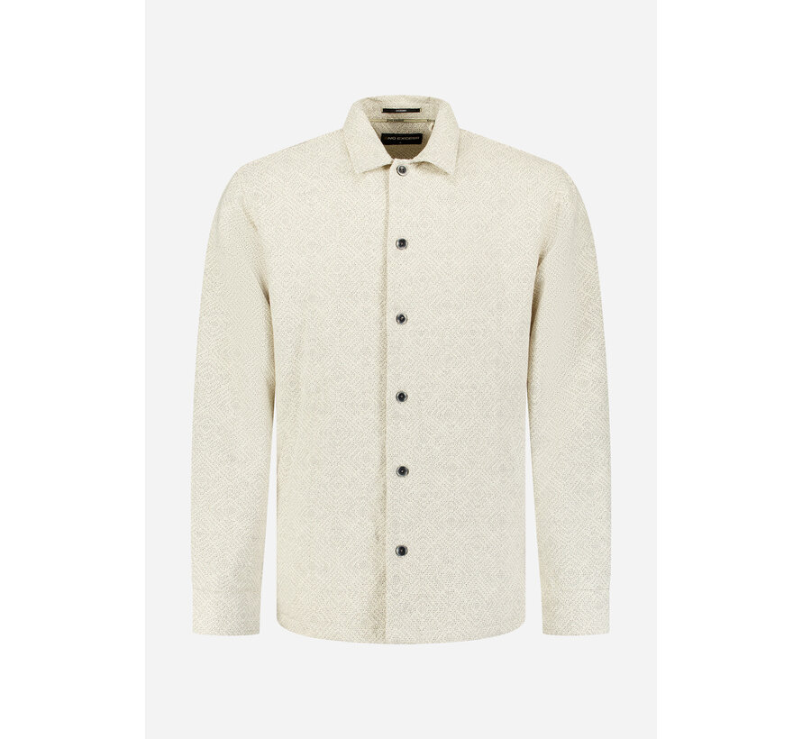 Overshirt Buttons Jacquard Desert (31530256 - 045)