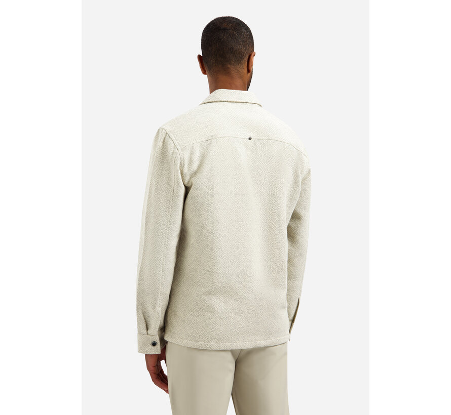 Overshirt Buttons Jacquard Desert (31530256 - 045)