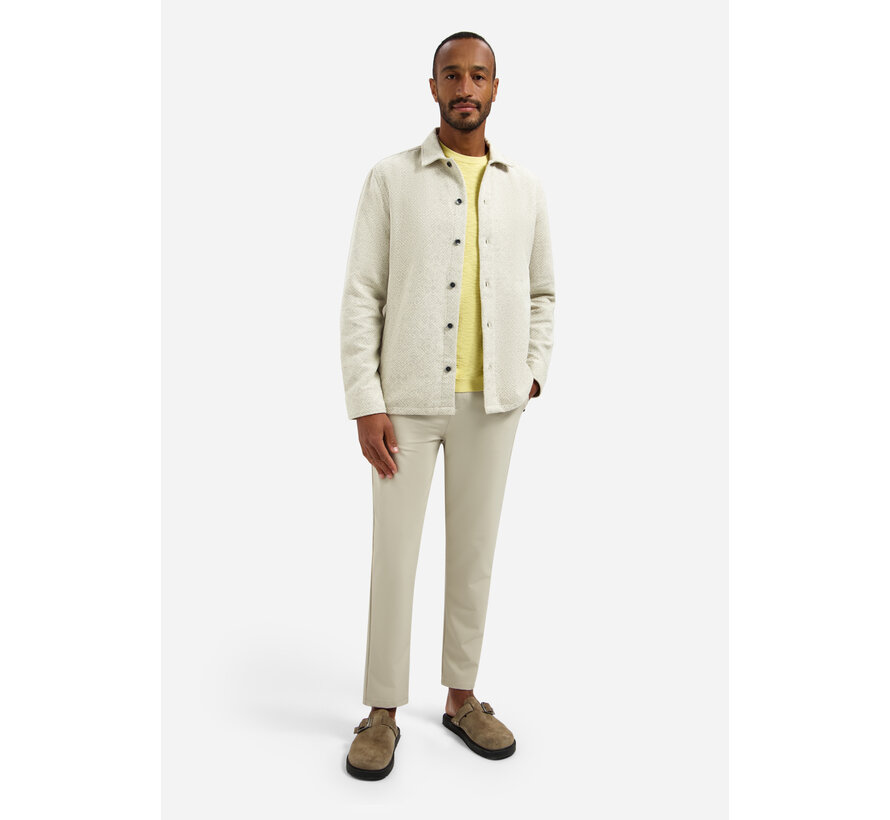 Overshirt Buttons Jacquard Desert (31530256 - 045)
