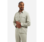 Overshirt Full Button 2-Tone With Linen Taupe (31510210 - 044)