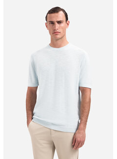 No Excess Pullover Short Sleeve Crew Neck Slub Sky (31240262SN - 134)