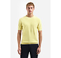 Pullover Short Sleeve Crew Neck Slub Yellow (31240262SN - 070)