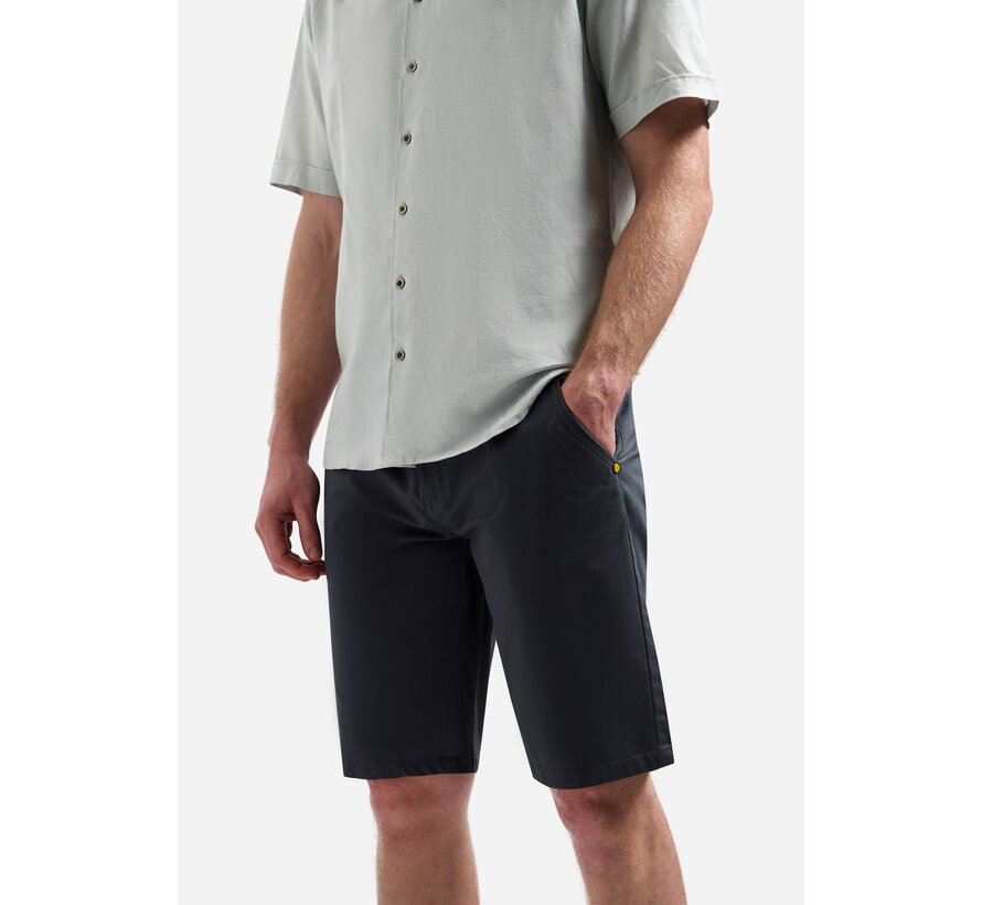 No Excess Short Chino Stretch Dark Steel (318190406SN - 124)