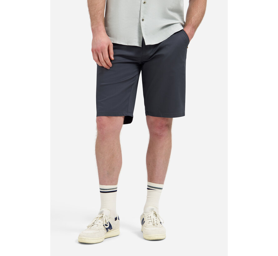 No Excess Short Chino Stretch Dark Steel (318190406SN - 124)