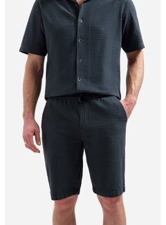 No Excess Short Chino Jacquard Uni Dark Steel (318190322 - 124)