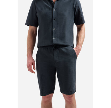 No Excess Short Chino Jacquard Uni Dark Steel (318190322 - 124)