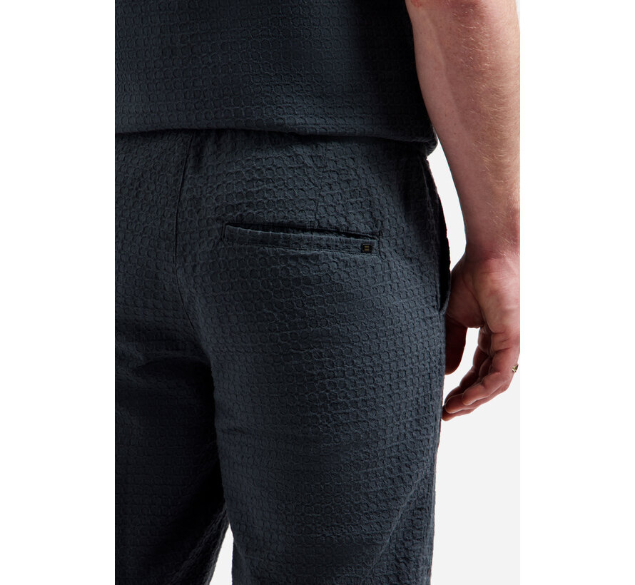 Short Chino Jacquard Uni Dark Steel (318190322 - 124)
