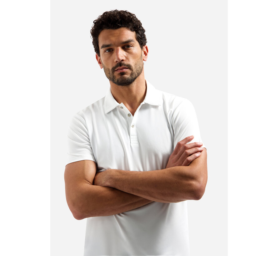 No Excess Polo Travel Jersey Sedoc White (31370285SN - 010)