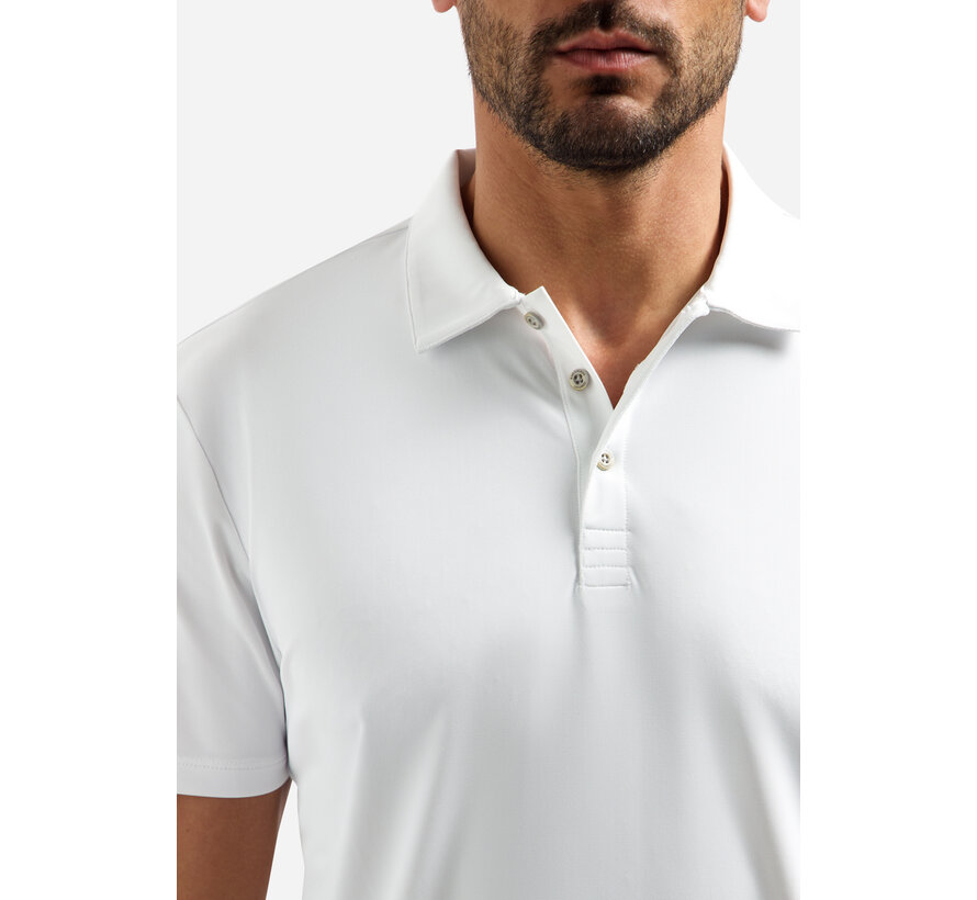 No Excess Polo Travel Jersey Sedoc White (31370285SN - 010)