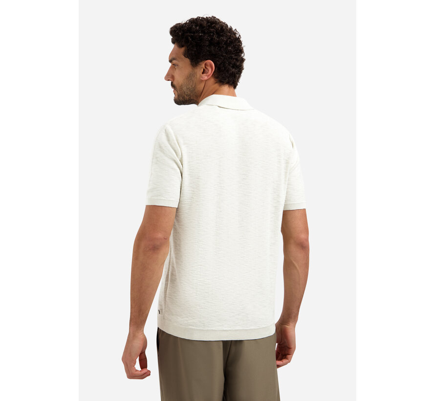 Pullover Short Sleeve V-Polo Slub Kit (31240266SN - 013)