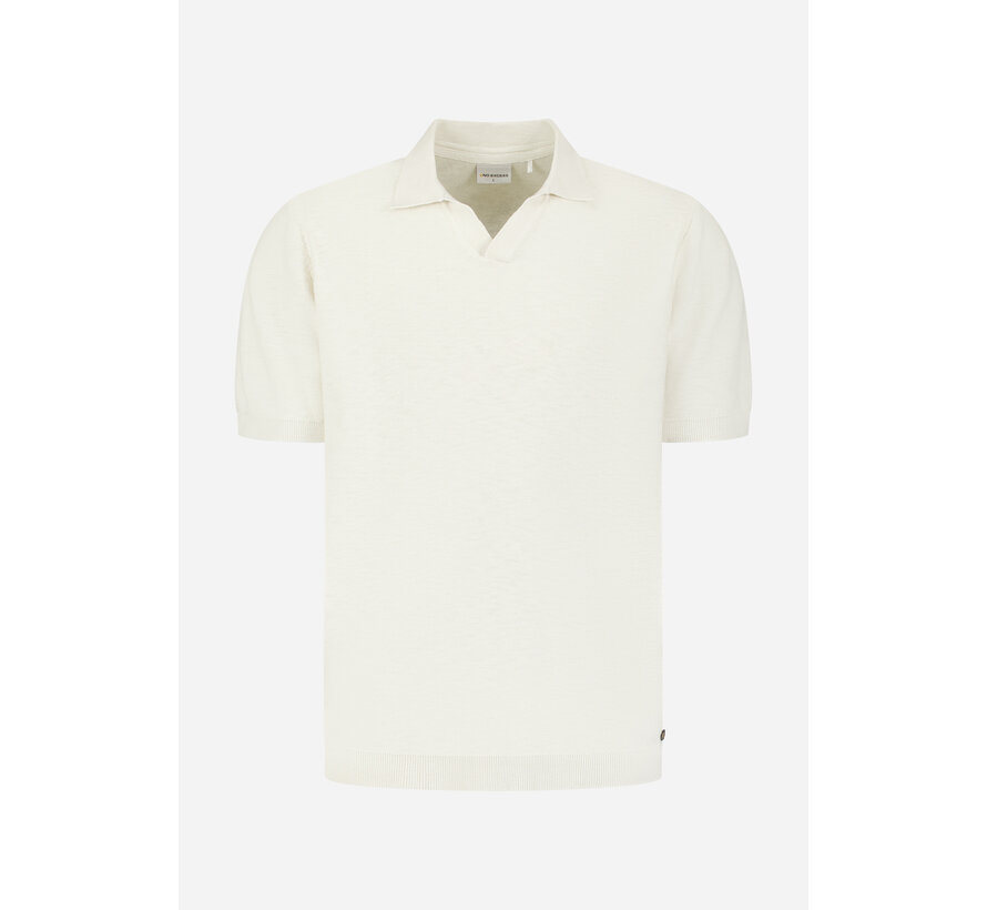 Pullover Short Sleeve V-Polo Slub Kit (31240266SN - 013)