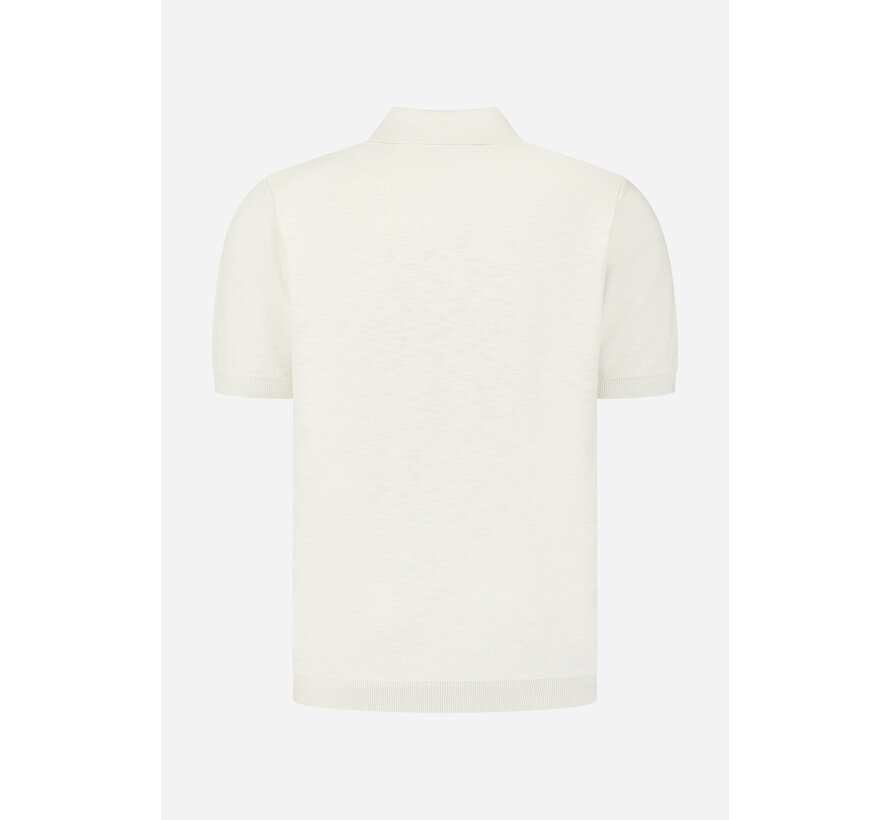Pullover Short Sleeve V-Polo Slub Kit (31240266SN - 013)
