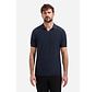 Pullover Short Sleeve V-Polo Slub Night Navy (31240266SN - 078)