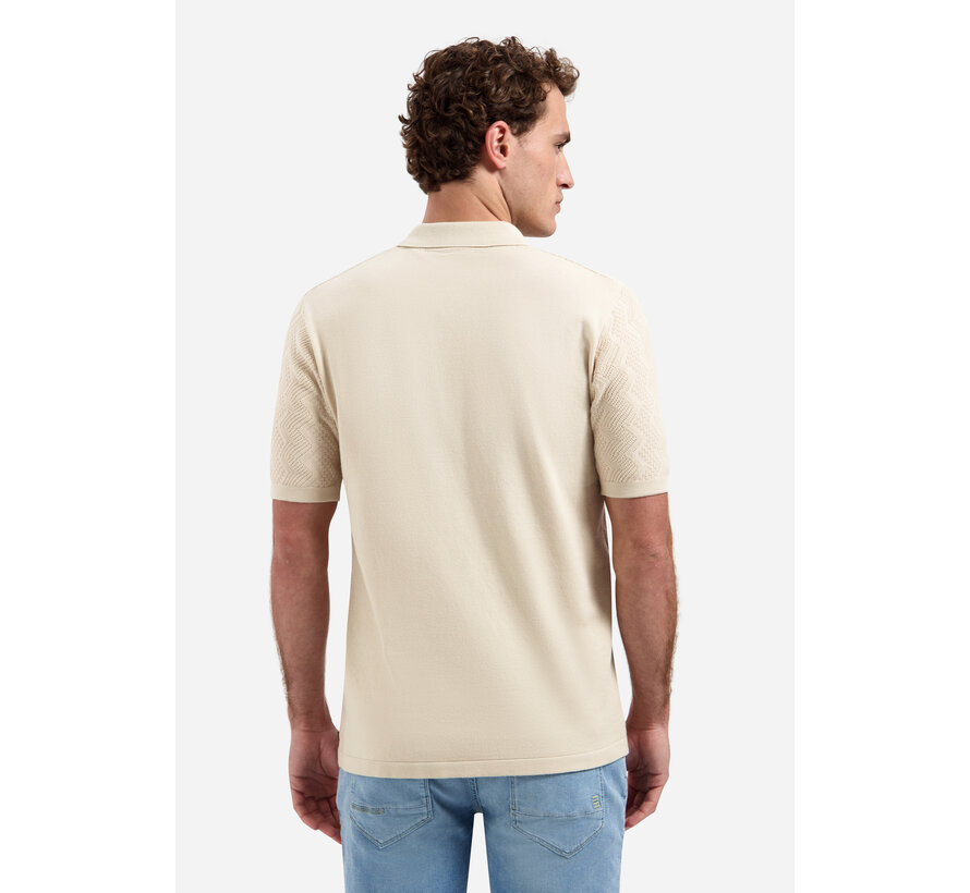 Pullover Short Sleeve Polo Relief Desert (31240272 - 045)