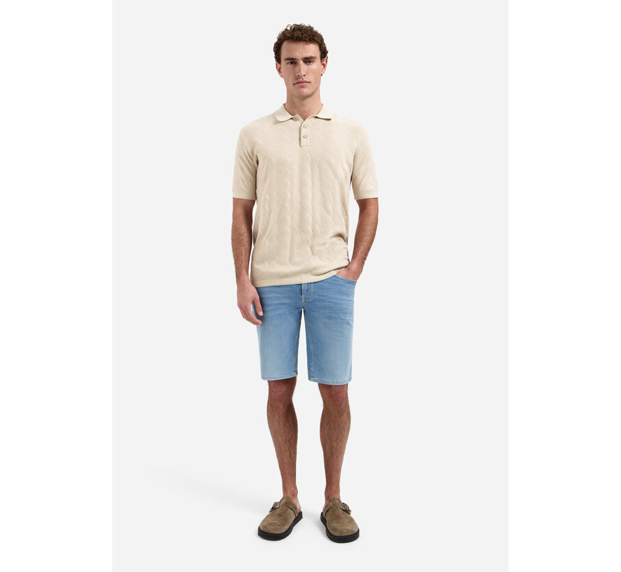 Pullover Short Sleeve Polo Relief Desert (31240272 - 045)