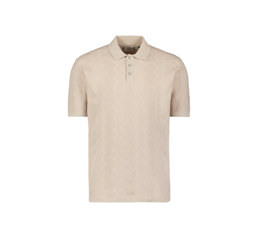 Pullover Short Sleeve Polo Relief Desert (31240272 - 045)
