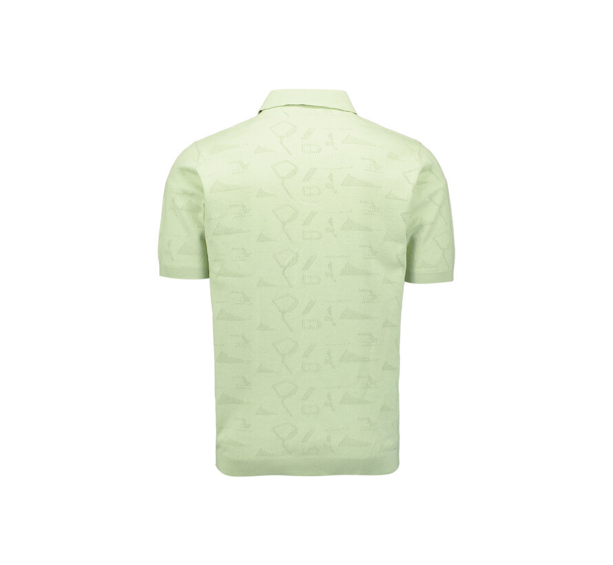 Pullover Short Sleeve Polo Jacquard Green (31240351 - 050)