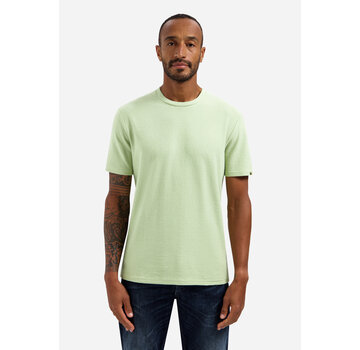 No Excess T-Shirt Crewneck Solid Jacquard Green (31320230SN - 050)