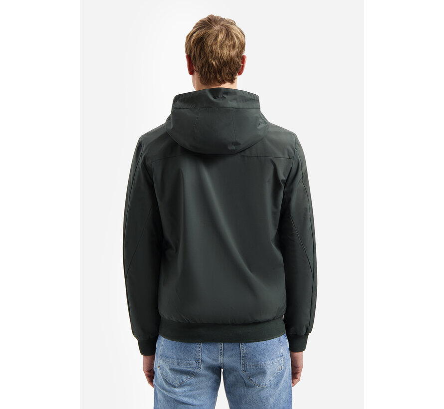 Jacket Short Fit Hooded Dark Steel (31630216 - 124)