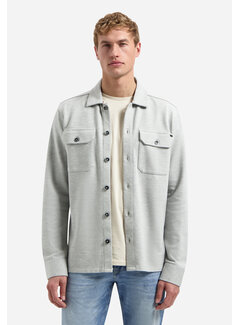 No Excess Overshirt Jersey Twill Grey Mel. (31580144 - 102)