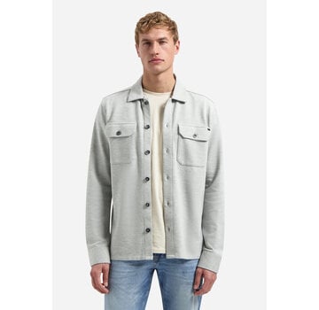 No Excess Overshirt Jersey Twill Grey Mel. (31580144 - 102)