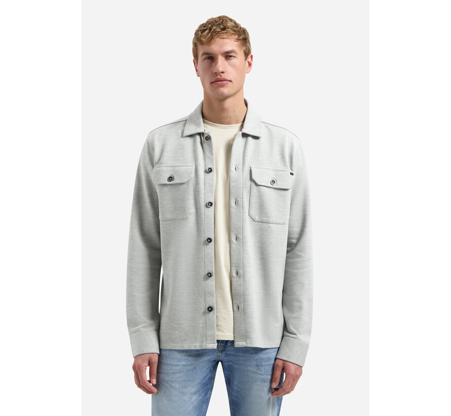 Overshirt Jersey Twill Grey Mel. (31580144 - 102)