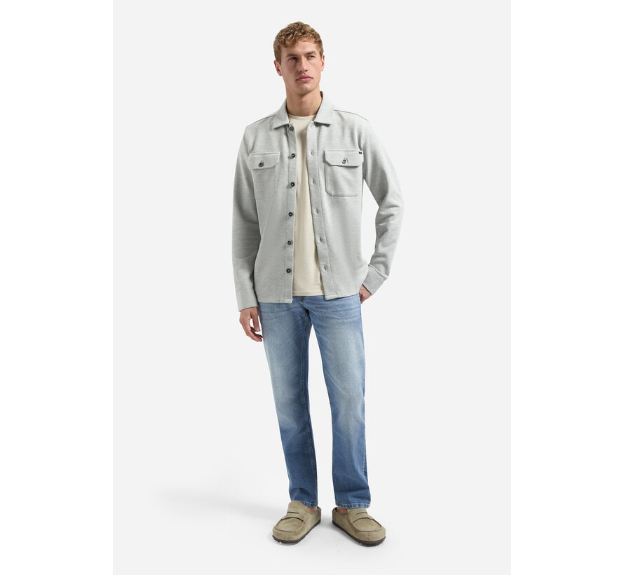 Overshirt Jersey Twill Grey Mel. (31580144 - 102)