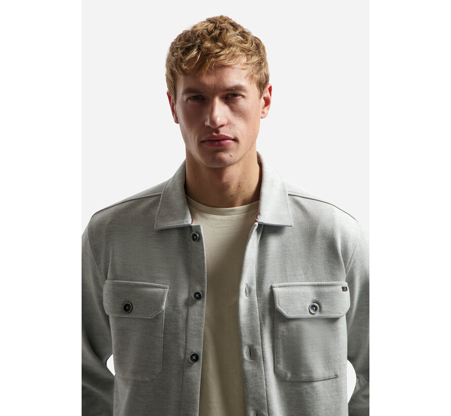Overshirt Jersey Twill Grey Mel. (31580144 - 102)