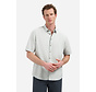 Shirt Short Sleeve With Linen Dusty Green (31480321SN - 159)