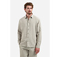 Shirt Vertical Small Stripe With Linen Taupe (31470227SN - 044)