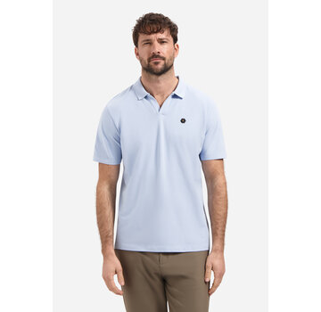 No Excess Polo Short Sleeve V-Collar Basic Blue (31380202SN - 030)