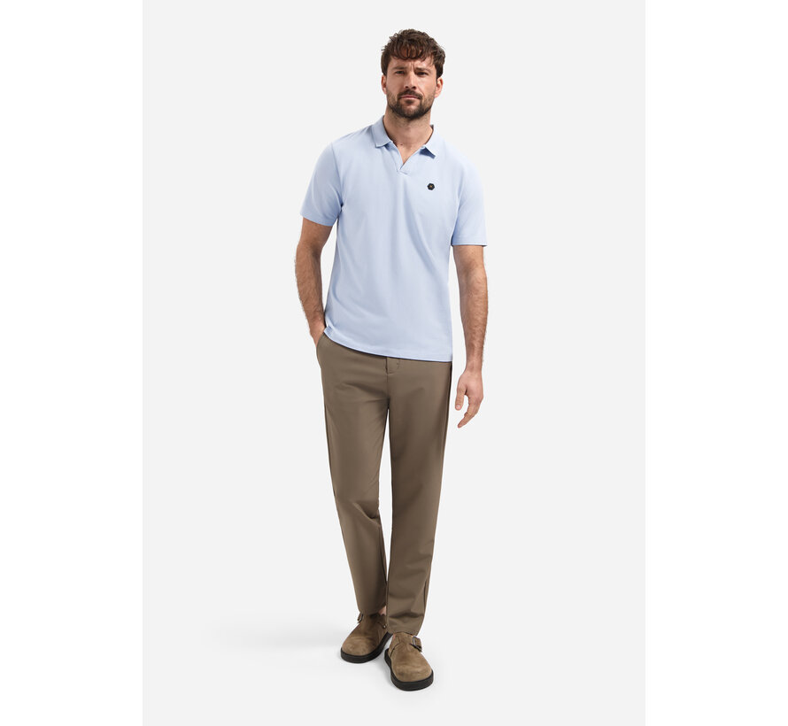 Polo Short Sleeve V-Collar Basic Blue (31380202SN - 030)