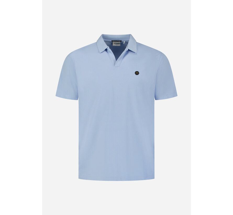 Polo Short Sleeve V-Collar Basic Blue (31380202SN - 030)