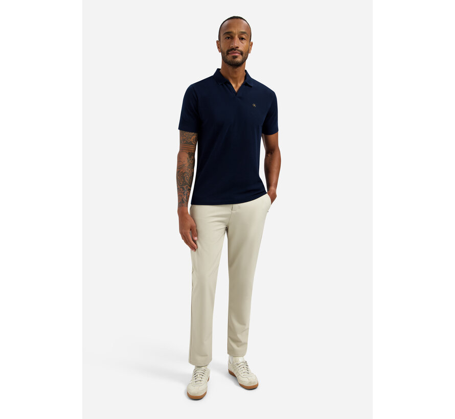Polo Short Sleeve V-Collar Basic Night Navy (31380202SN - 078)