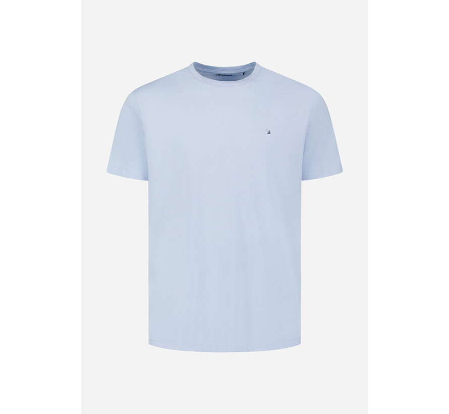 T-Shirt Crewneck Solid Basic Blue (31340201SN - 030)