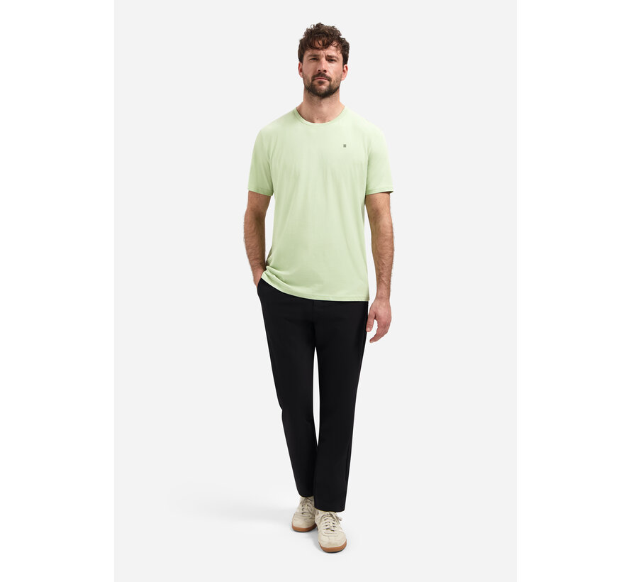 T-Shirt Crewneck Solid Basic Green (31340201SN - 050)