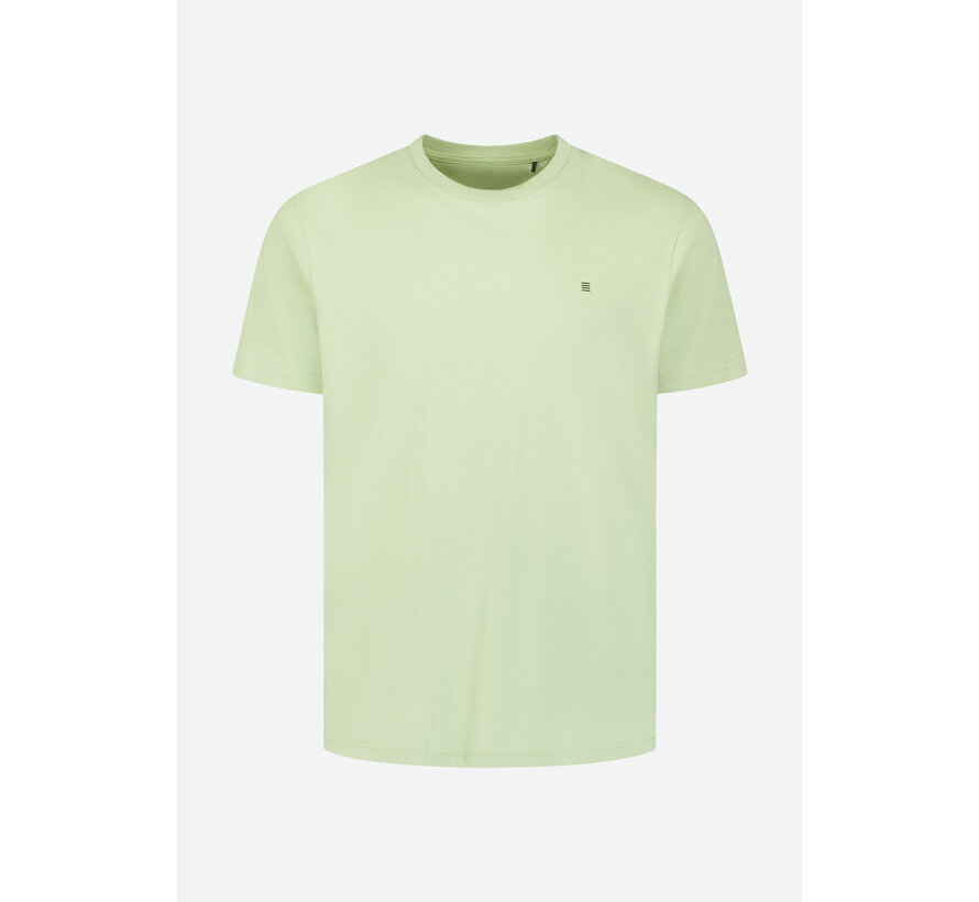 T-Shirt Crewneck Solid Basic Green (31340201SN - 050)
