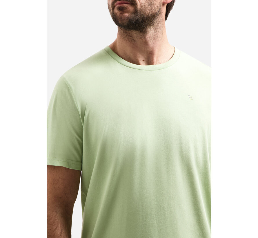 T-Shirt Crewneck Solid Basic Green (31340201SN - 050)