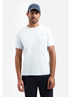 No Excess No Excess T-Shirt Crewneck Solid Basic Sky (31340201SN - 134)
