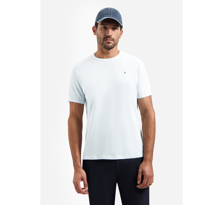 T-Shirt Crewneck Solid Basic Sky (31340201SN - 134)