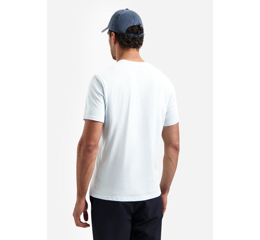 T-Shirt Crewneck Solid Basic Sky (31340201SN - 134)