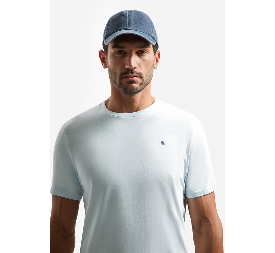 T-Shirt Crewneck Solid Basic Sky (31340201SN - 134)
