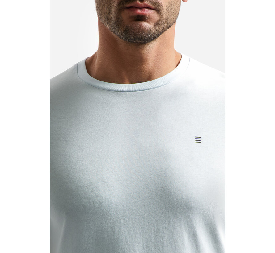 T-Shirt Crewneck Solid Basic Sky (31340201SN - 134)