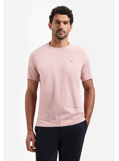 No Excess T-Shirt Crewneck Solid Basic Light Mauve (31340201SN - 346)